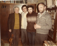 Dr. Shimon Yantovsky; Danny Rottenberg; Pinchas Polonsky; Vladimir Dashevsky.