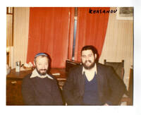 Dr. Anatoly Khazanov; Rav Zvi Groner.