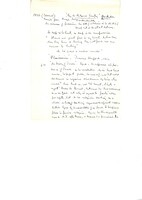 A typewritten transcript of the Book of Isaiah (Dead Sea Scroll) and Magnes' notes on the Essenes.