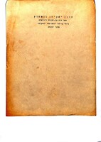A typewritten transcript of the Book of Isaiah (Dead Sea Scroll) and Magnes' notes on the Essenes.