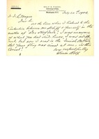 Correspondence in the U.S.A.: Simon Wolf, Washington.