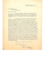 Correspondence with Alice Seligsberg on Mordechai Kaplan's relations with the Jewish Theological Seminary.