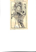 Press clippings on the sermon criticizing Reform Judaism, retirement from Temple Emanu-El and appointment by the Bnai Jeshurun Synagogue.