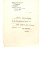 Correspondence concerning support for the Bezalel School.