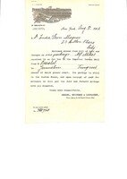 Correspondence concerning support for the Bezalel School.