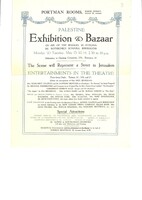 Correspondence concerning support for the Bezalel School.