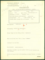 Applicant: Adler, Karl; born 2.5.1904 in Vienna (Austria); married.