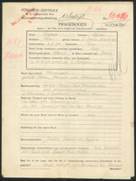 Applicant: Bellak, Alfred; born 8.10.1900 in Vienna (Austria); single.