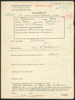 Applicant: Borysiewicz, Gerson; born 20.12.1861 in Kolno; married.