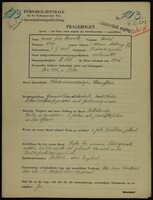 Applicant: Bomse False Horowitz, David; born 7.9.1901 in Podwolsczyska; married.