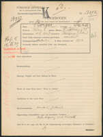 Applicant: Berger, Sara; born 10.10.1847 in Buchach (Ukraine); married.