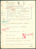 Applicant: Rehberger, Levi; born 11.10.1885 in Felsö, Nyarasd (Hungary), C.S.R; widowed.