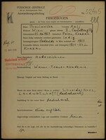 Applicant: Braclawska, Mali; born 25.5.1921 in Krakau; single.
