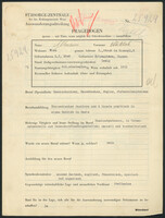 Applicant: Altmann, Miklah; born 1.1.1909 in Nyiregyháza (Hungary); single; profession(s): Chemischputzer, Nasswäscher, Bügler, Färbereikenntnisse.