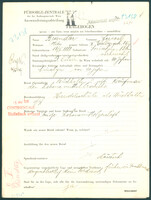 Applicant: Breindler, Feiwel; born 13.1.1888 in Sniatyn; married.