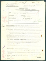 Applicant: Brecher, Paula; born 23.8.1902 in Vienna (Austria); widowed.