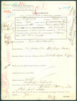 Applicant: Breitfeld, Max Meyer; born 1.1.1886 in Przemyślany (Ukraine); married.