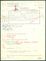 Applicant: Brenner, Jakob; born 6.7.1888 in Wisnivwczyk; married.