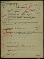 Applicant: Berger, Julius; born 2.11.1914 in Vienna (Austria); single.