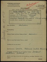 Applicant: Bien, Ascher Selig; born 22.5.1904 in Jezierna; married.