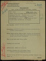 Applicant: Berger, Johann; born 7.7.1901 in Hohenau an der March (Austria); married.