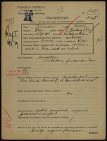 Applicant: Birman, Adolf; born 19.9.1891 in Nové Mesto nad Váhom (Slovakia); married.