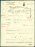 Applicant: Berliner, Schefftel; born 16.5.1871 in Wrocław (Poland); married.