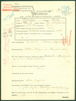 Applicant: Bernstein, Marta; born 19.12.1907 in Vienna (Austria); single.