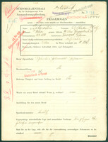 Applicant: Biberstein, Wilhelm; born 12.9.1880 in Ternopilʹ (Ukraine); married.