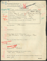 Applicant: Arzt, Sabine; born 13.7.1906 in Jarosław (Poland); single.