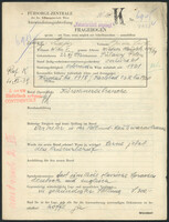 Applicant: Bajer, Juda Leib; born 22.12.1892 in Pulawy; married.