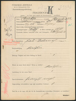Applicant: Barber, Siegmund; born 12.7.1875 in Leipzig (Germany); no status registered.