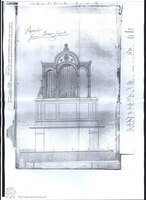 Photograph of: Synagogue in Zielona Góra : Measured drawings.