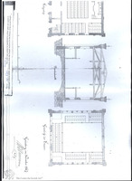 Photograph of: Synagogue in Zielona Góra : Measured drawings.