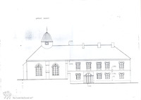 Photograph of: Synagogue in Rakovník : Drawings.