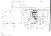 Photograph of: Synagogue in Rakovník : Measured drawings.