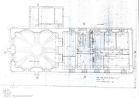 Photograph of: Synagogue in Rakovník : Measured drawings.