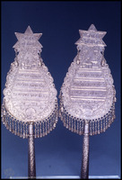 Photograph of: Torah finials.