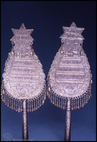 Photograph of: Torah finials.