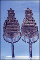 Photograph of: Torah finials.
