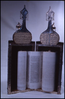 Photograph of: Torah case.