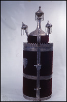 Photograph of: Torah case.