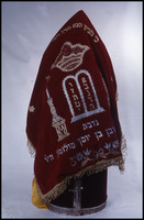 Photograph of: Torah case.
