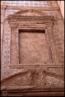 Photograph of: Aharon Hacohen Synagogue in El Jadida : Exterior, walled-up window.