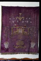 Photograph of: Parokhet (Torah Ark Curtain), Moldavia, 1900-1925.