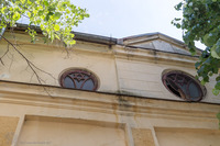 Photograph of: Synagogue in Râmnicu Sărat : Exterior.