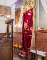 Photograph of: Craftsmen's Synagogue in Tecuci - Prayer hall.