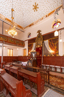 Photograph of: Craftsmen's Synagogue in Tecuci - Prayer hall.