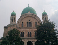 Photograph of: Great Synagogue in Florence (Tempio Maggiore).
