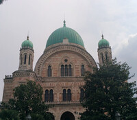 Photograph of: Great Synagogue in Florence (Tempio Maggiore).